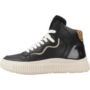 Zapatillas Niña de la marca GEOX  modelo J LAQUINNY GIRL NEGRO