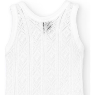 Body bebé tirantes finos perlé algodón