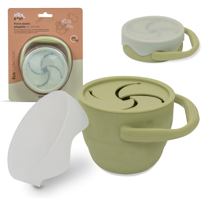 Porta Snacks de Silicona