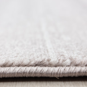 PLUS - Tapis uni à poils courts beige - PLU8000BEI