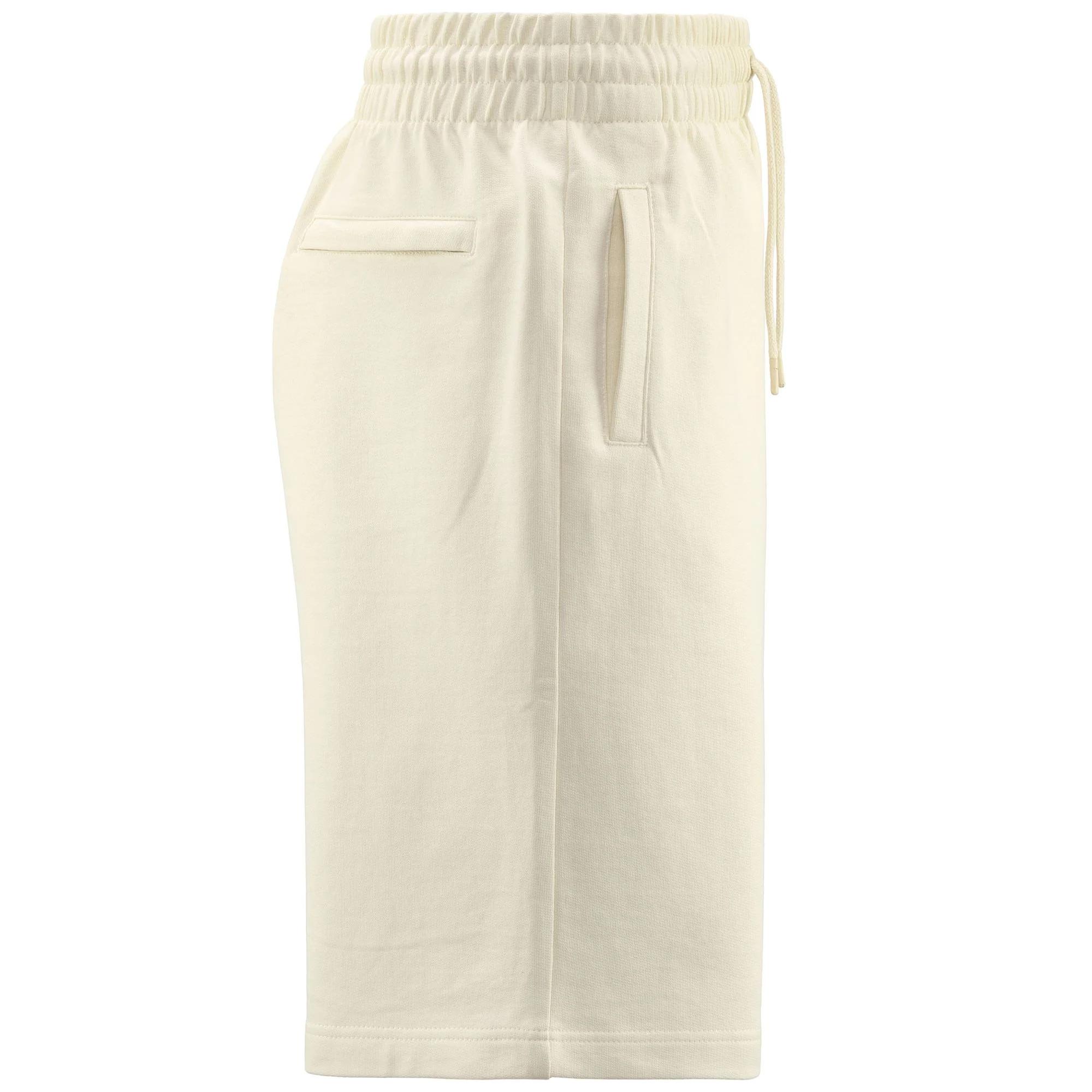 Pantaloncini Kappa Uomo AUTHENTIC SPIRE ORGANIC Bianco