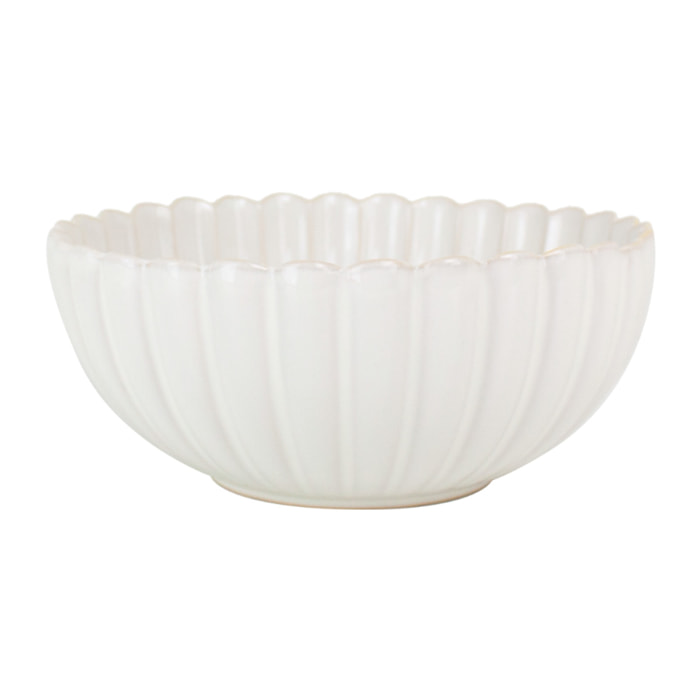 Saladier en porcelaine, Coquillage