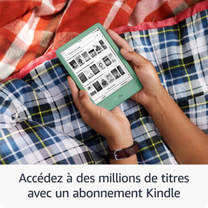 Liseuse eBook AMAZON Kindle (modèle 2024) 16 Go Vert Matcha