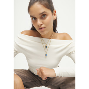 Colgante NÚCLEO AZUL U