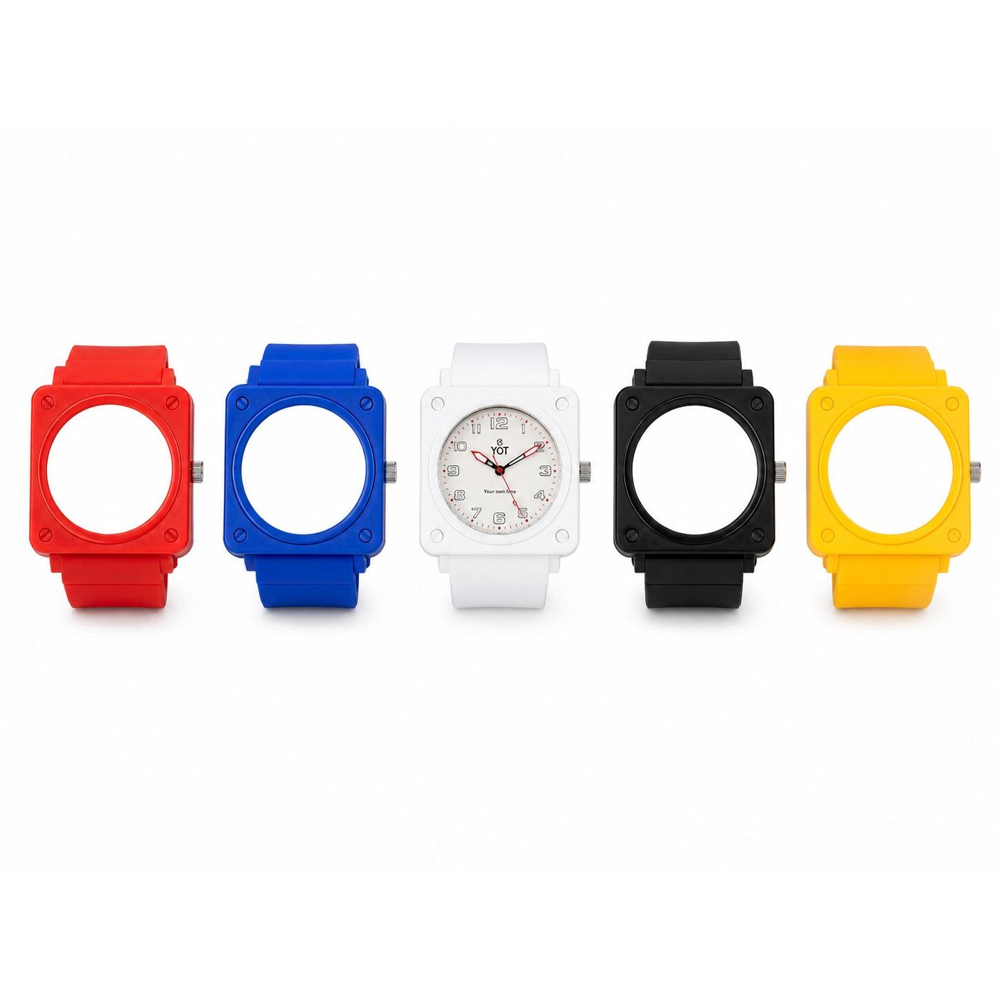 Reloj Yot CP30119Q-SP01 Unisex Analogico Cuarzo con Correa de Caucho