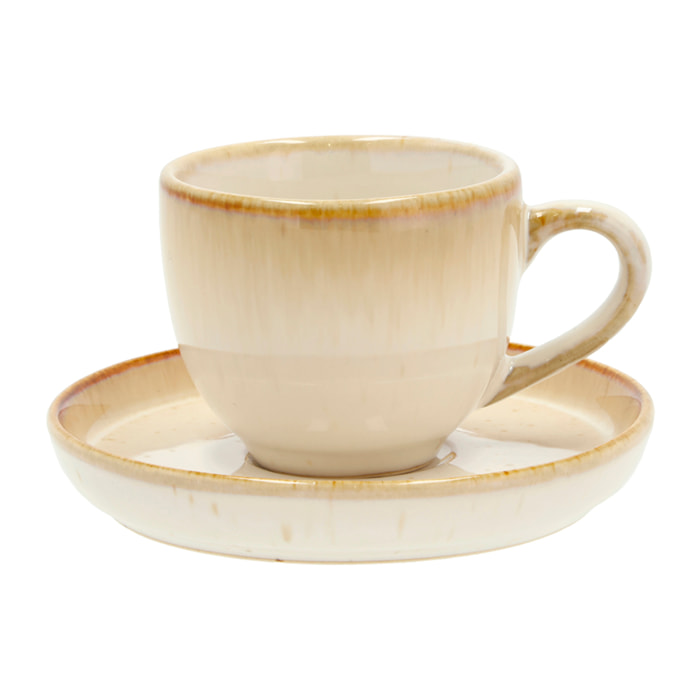 Ensemble tasse espresso 7cl et sous-tasse