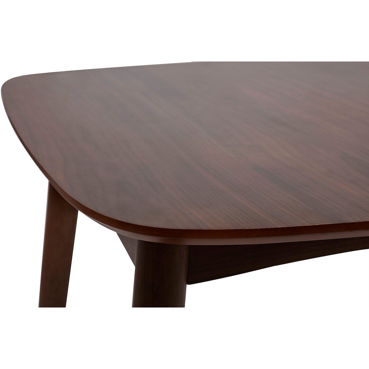 Table à manger extensible noyer L130-190 cm NORDECO