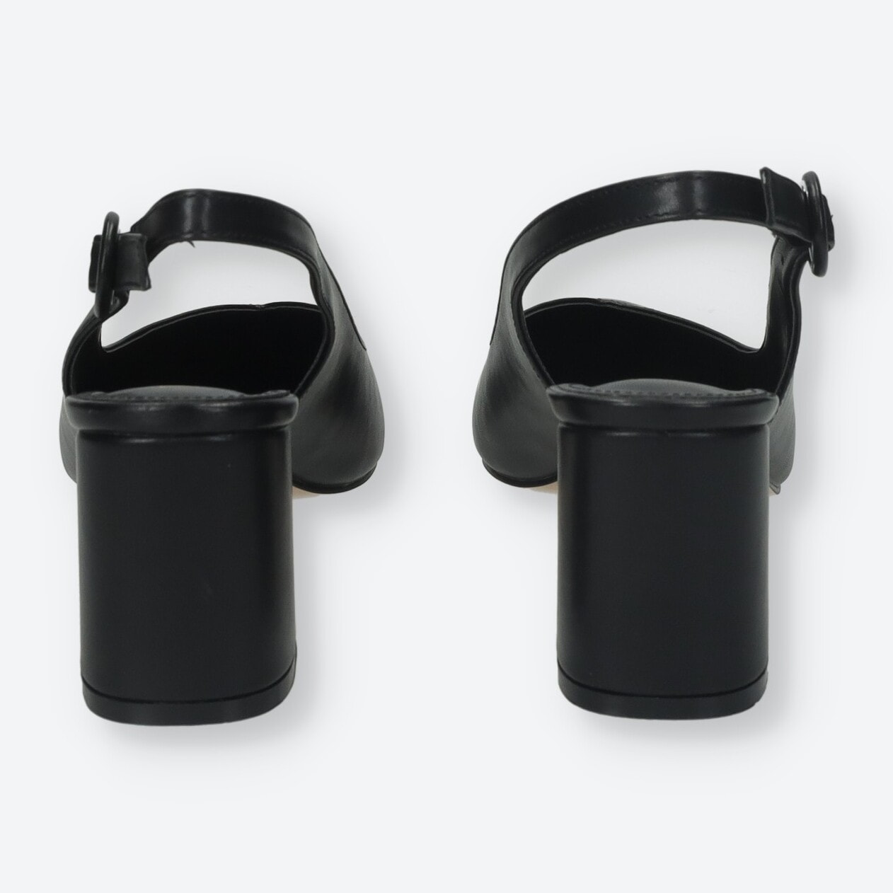 Décolleté sling back Donna Tata Italia Nero