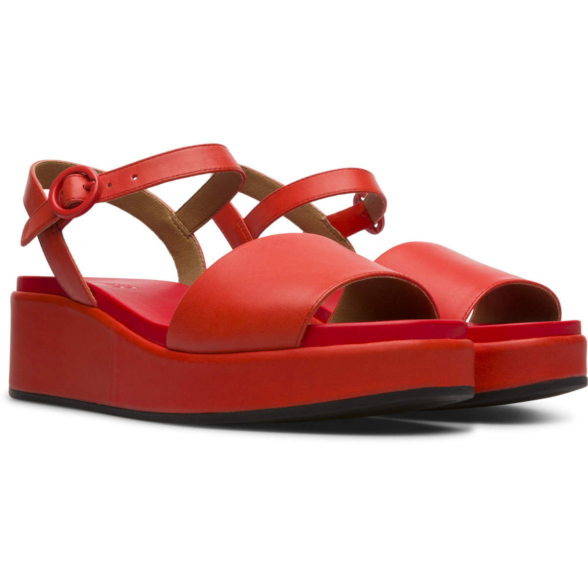 CAMPER Misia - Sandali Donna Rosso