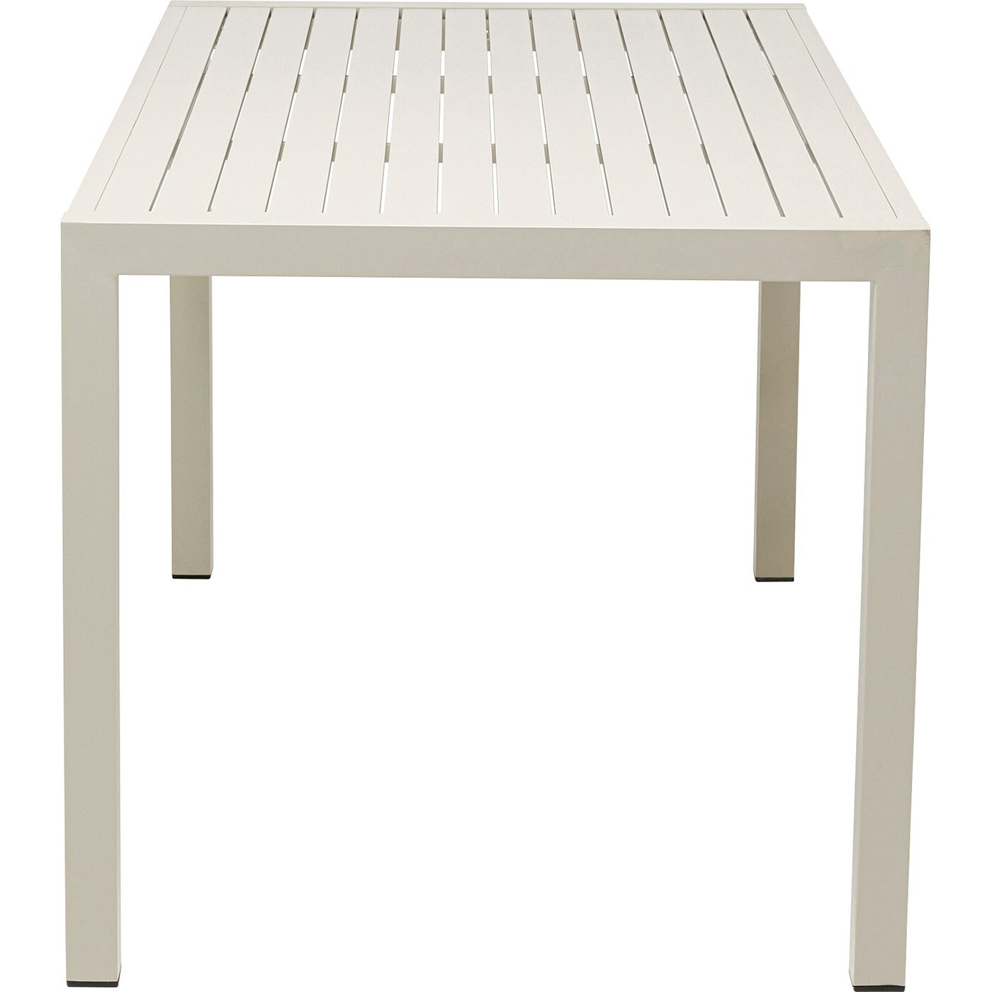 Table de jardin Madagascar 140x80cm grise Kare Design