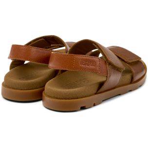 Sandalias - CAMPER Brutus Sandal - Marron - Cuero liso