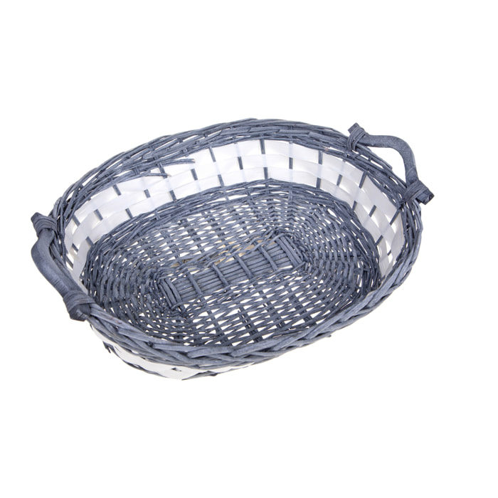 Cesto ovale - Pezzi 3 - 51xH14x35cm - Bianchi Dino SpA