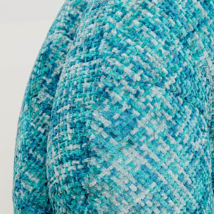 Fauteuil pivotant Cosy bleu Kare Design