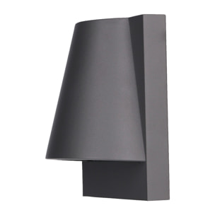 Forlight Kala - Aplique de Pared Exterior GU10. Resistente para Exteriores IP44. Ideal para Terrazas | Balcones | Jardines y Po