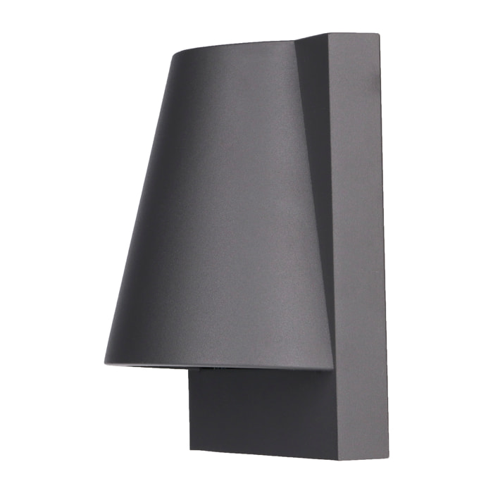 Forlight Kala - Aplique de Pared Exterior GU10. Resistente para Exteriores IP44. Ideal para Terrazas | Balcones | Jardines y Po