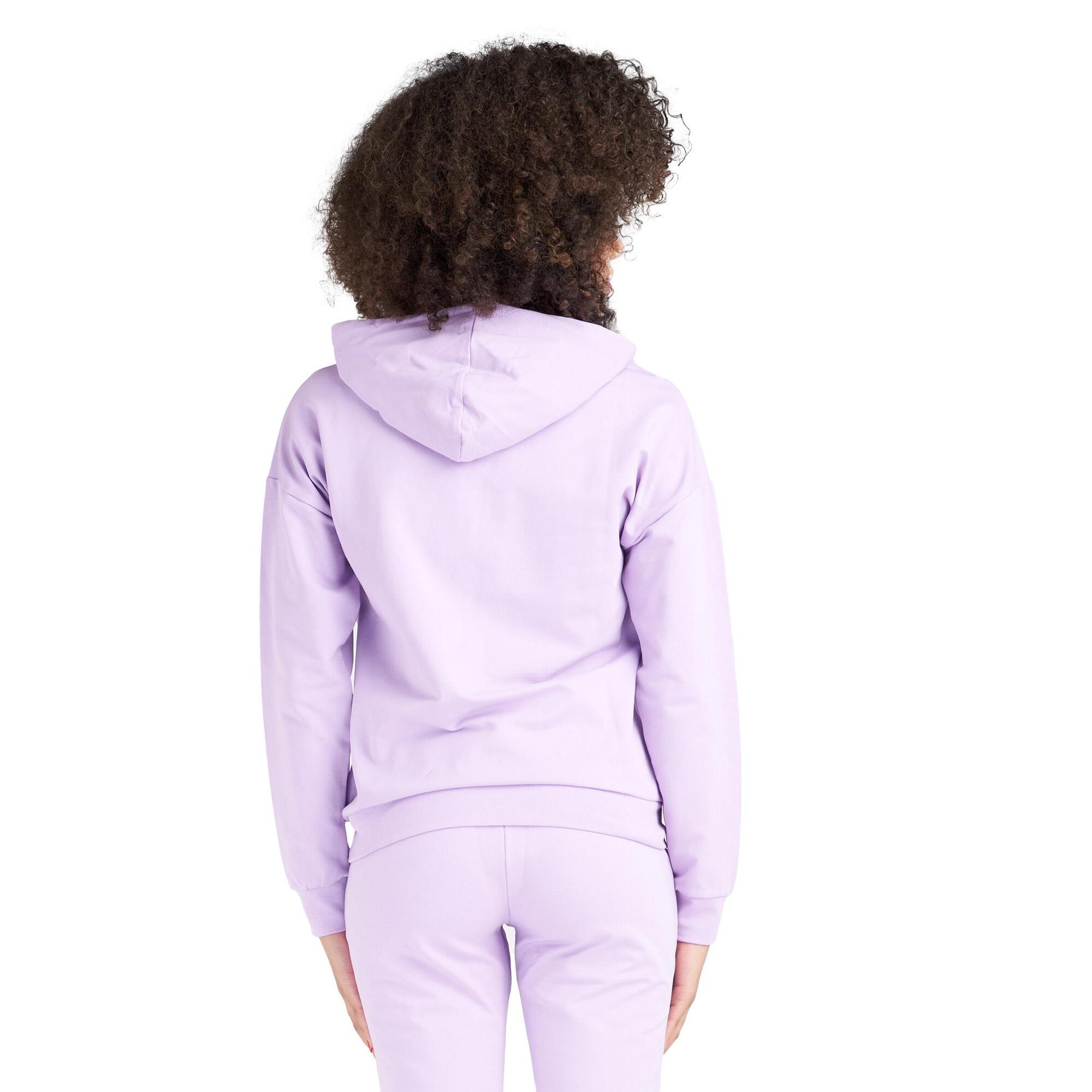 Chándal de mujer neón con capucha y cremallera