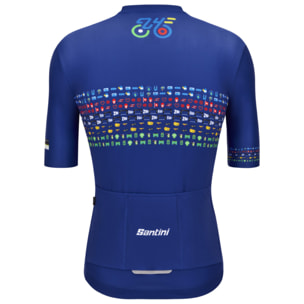 2024 Uci Road And Para-Cycling Road World Championships - Maillot Unisex Zurich - Azul Náutico - Unisex