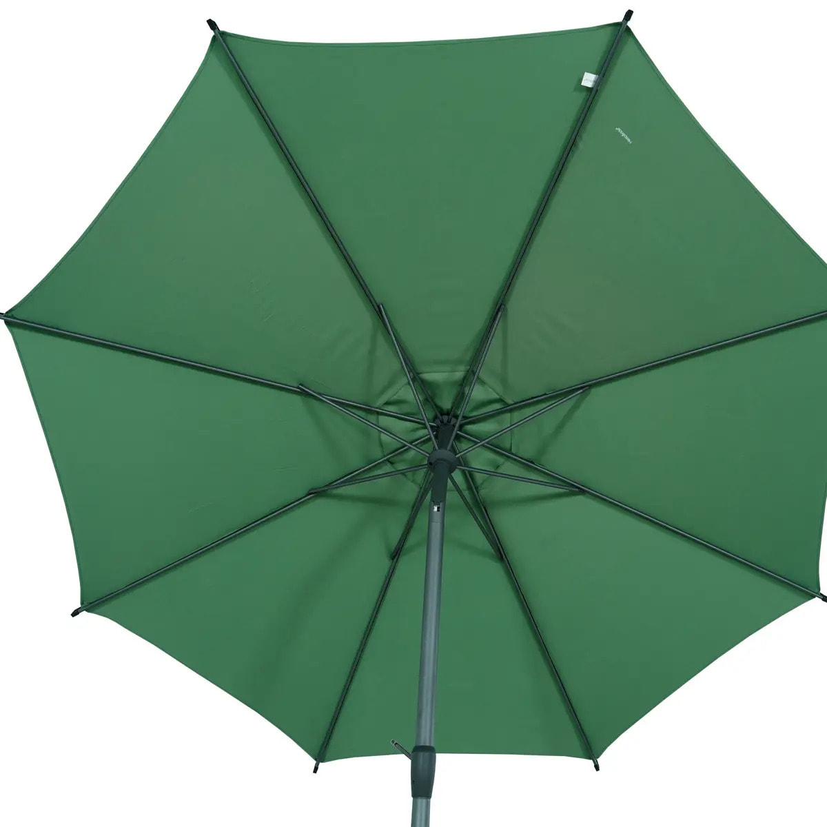 Parasol droit rond inclinable Loompa 3m vert olive