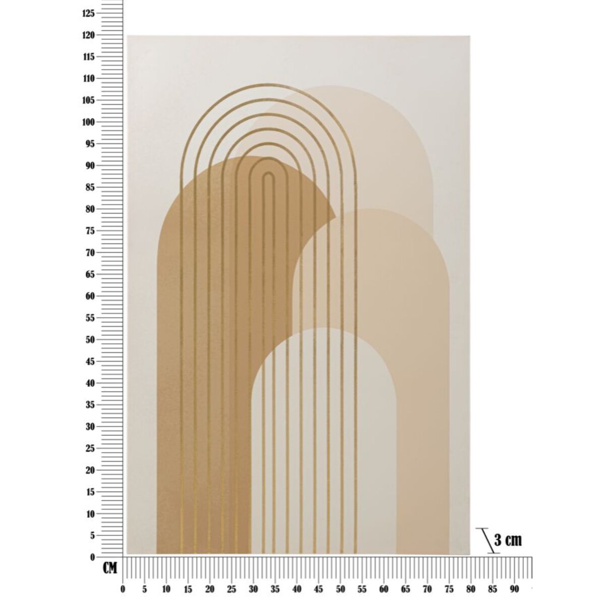 STAMPA DIPINTA SHINE -B- CM 80X3X120