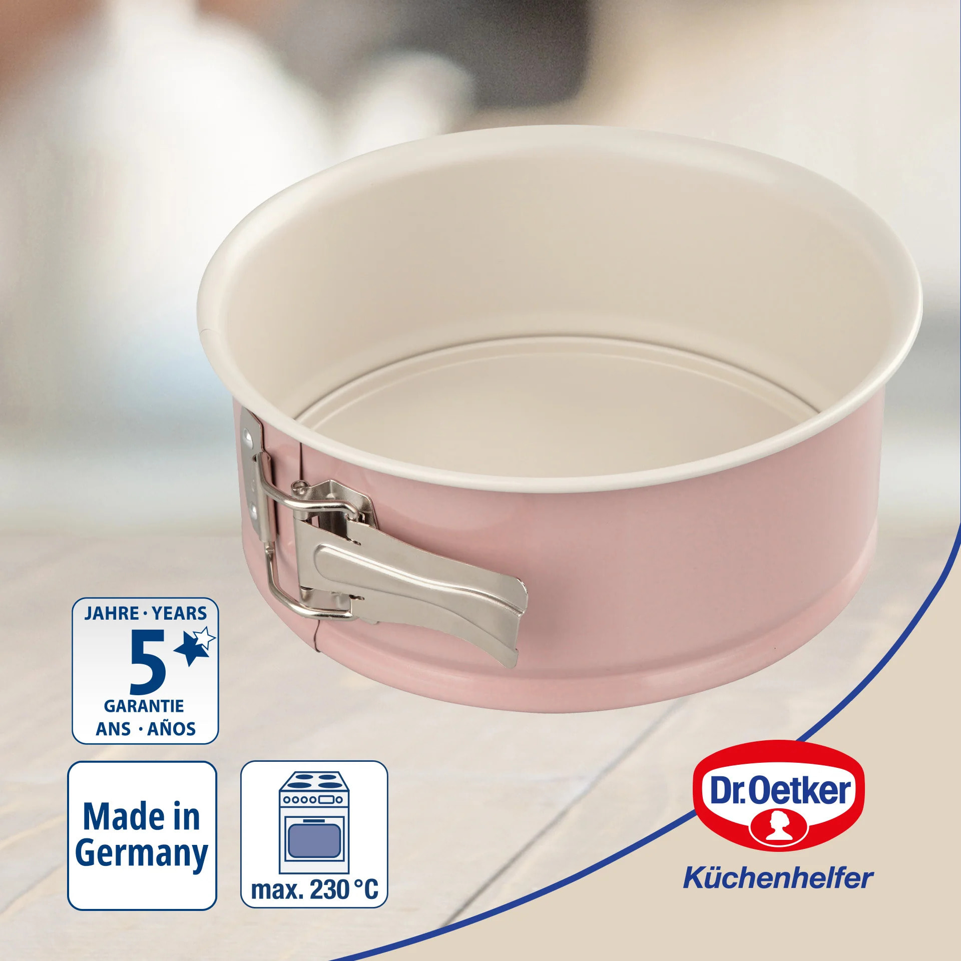 Moule à manqué à charnière Dr.Oetker Rétro