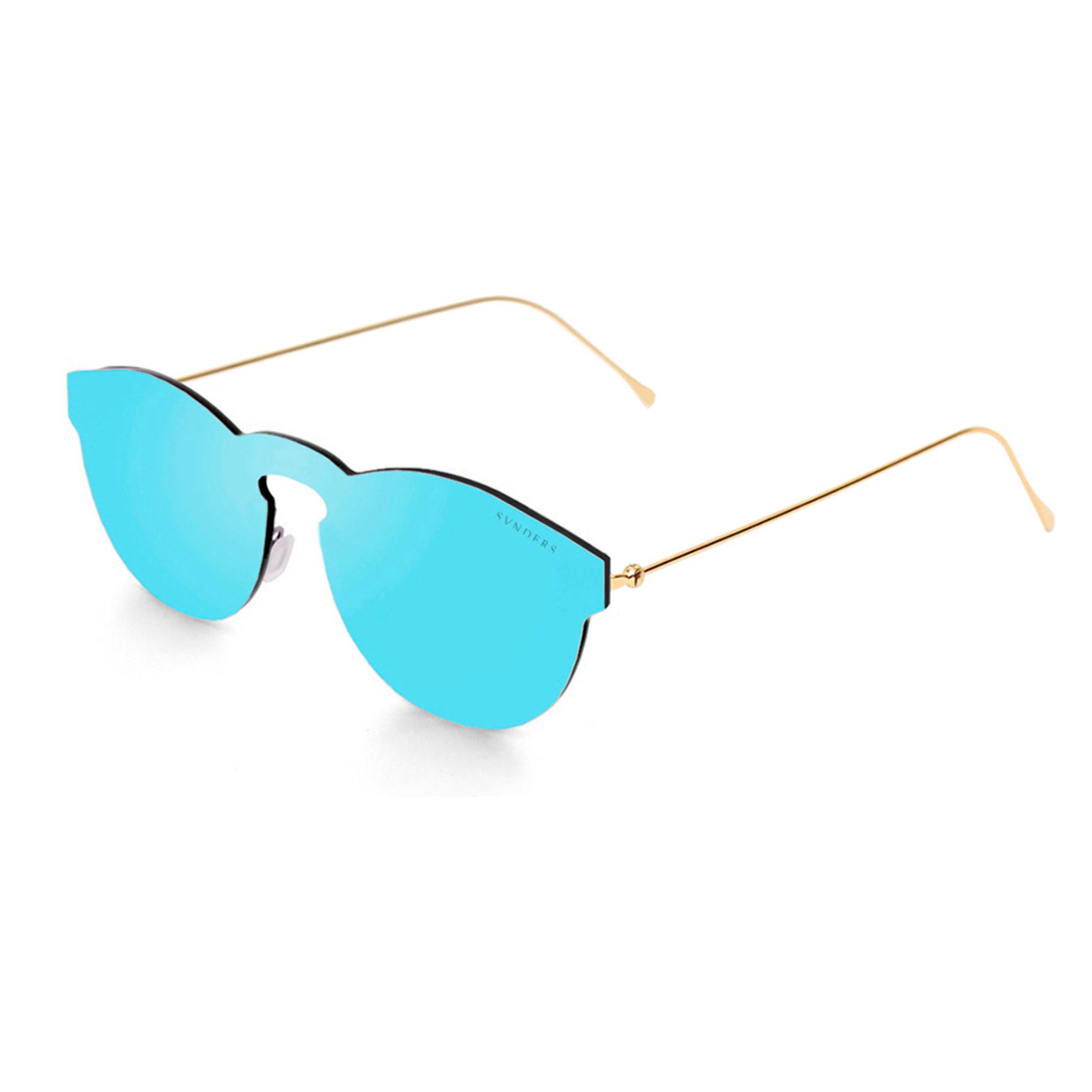 GAFAS DE SOL SUNPERS BIARRITZ FLAT & METAL de color Azul