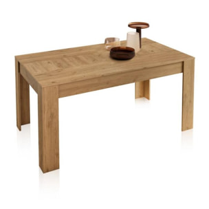 Mesa de comedor extensible Kana Roble Nude