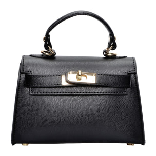 Borsa a spalla Anna Luchini Nero