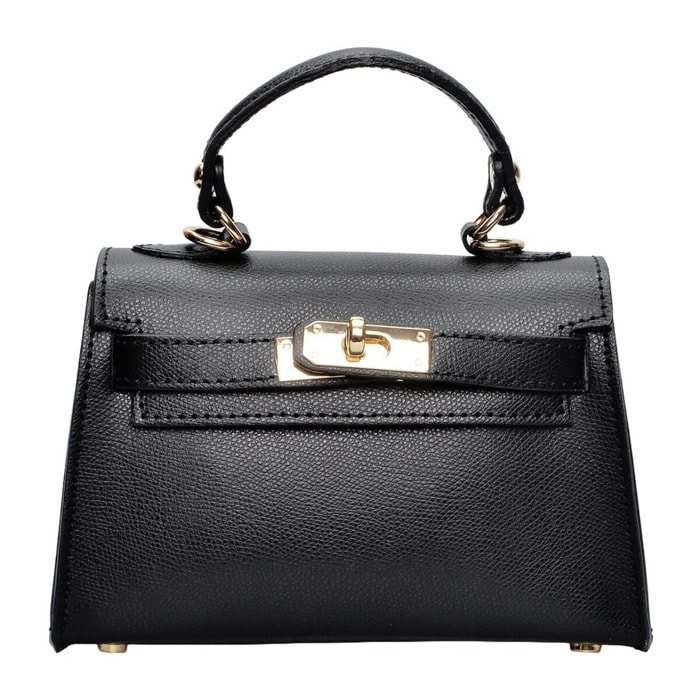 Borsa a spalla Anna Luchini Nero