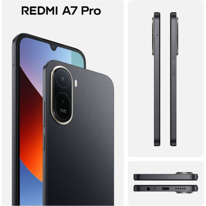 Smartphone XIAOMI Redmi A7 Pro 4G 128Go Noir