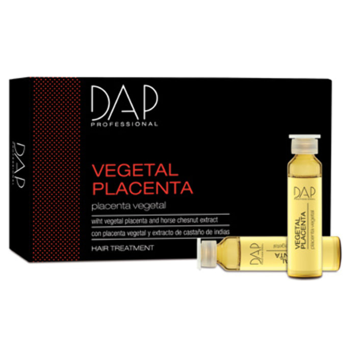 Placenta vegetal 12 ampoules x 9ml.