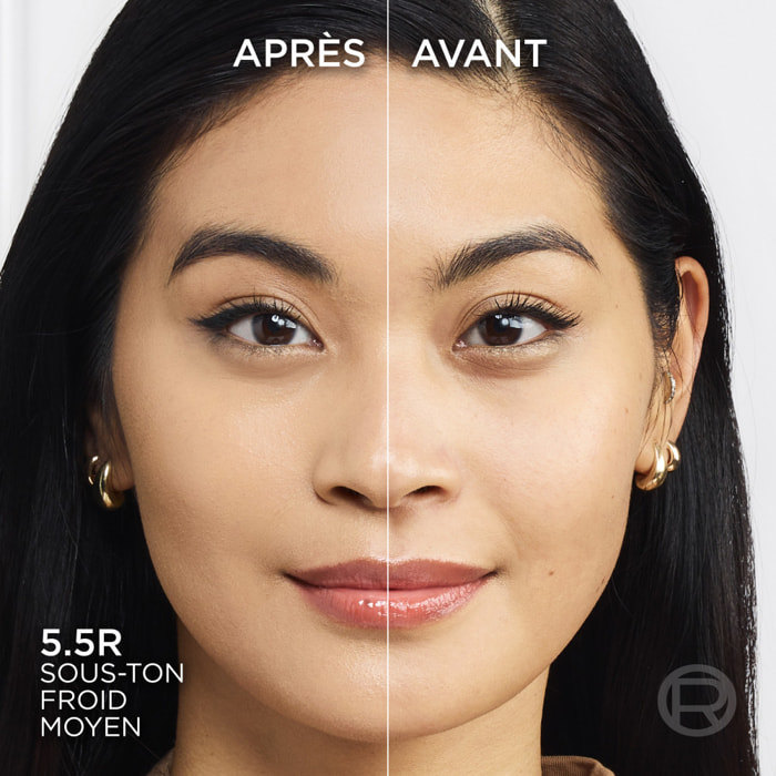 L'Oréal Paris Accord Parfait Fond de Teint Fluide 5.5R Soleil Rose 30ml