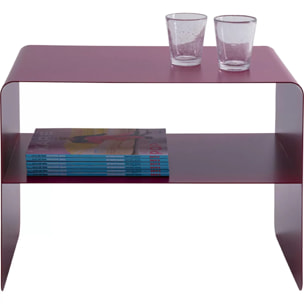 Table basse Lounge 58x37cm violette Kare Design