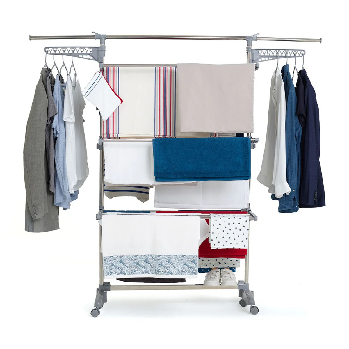 Séchoir à linge avec accessoires EXTRA 22M 3 niveaux