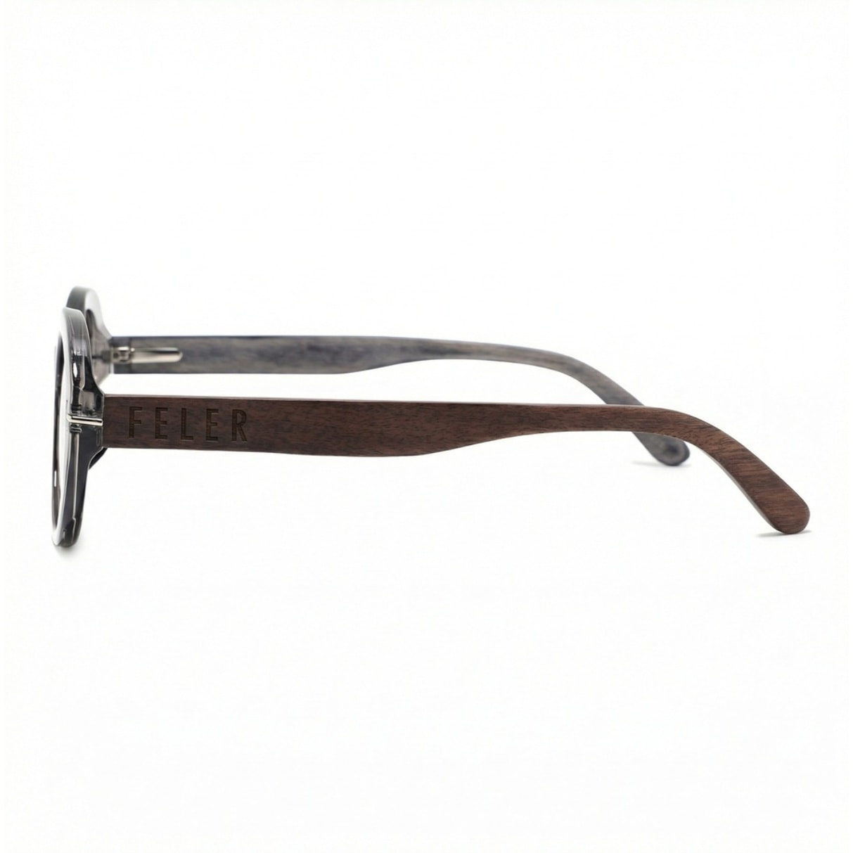 Gafas de Sol Feler 1611-11 Polarizadas de Madera Unisex 53 mm