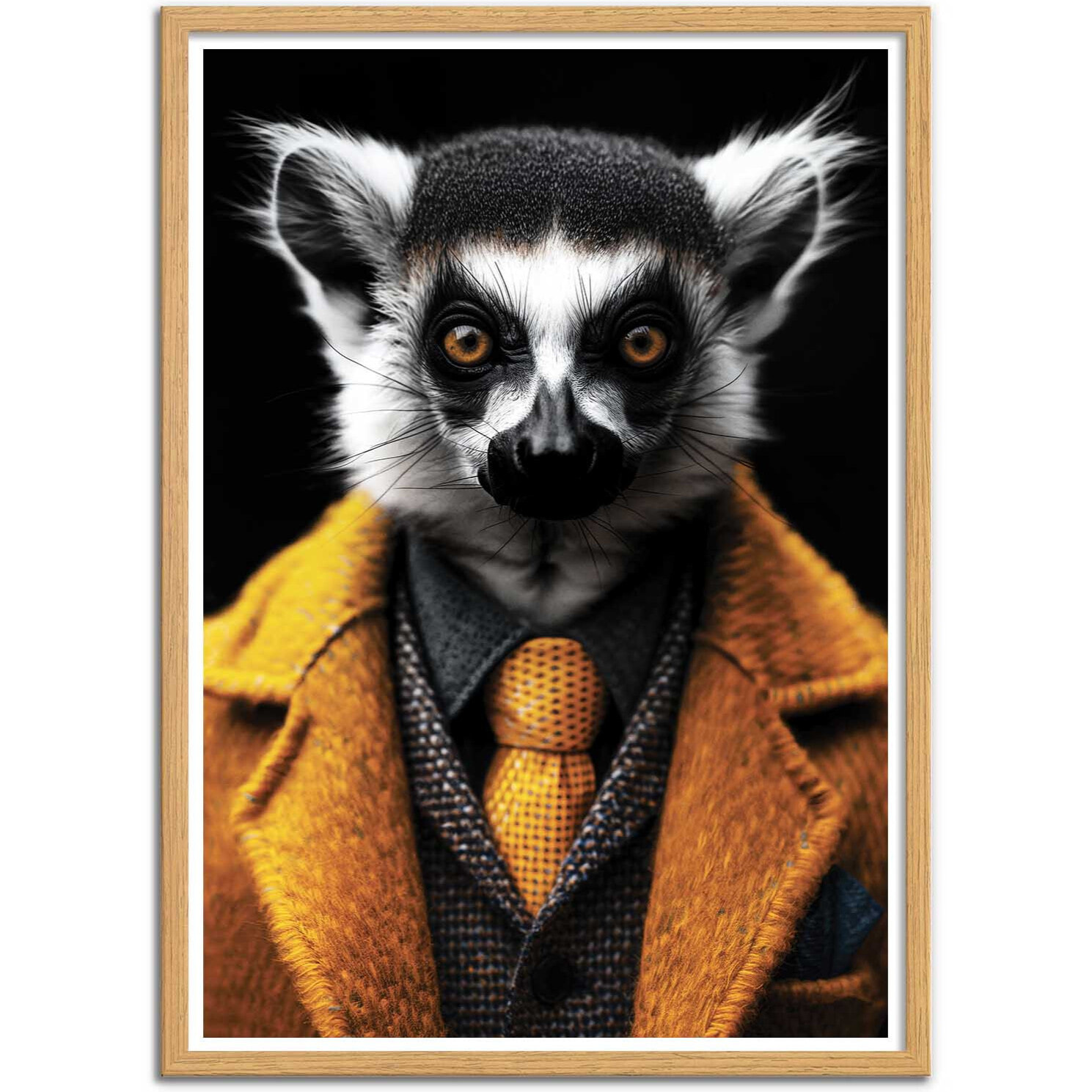 Affiche - Lemur Wild Suits - Philippe Hugonnard