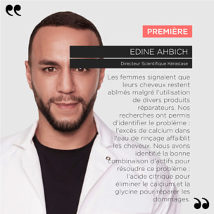 Première - Coffret Shampooing 250 ml + Concentré Décalcifiant 250 ml