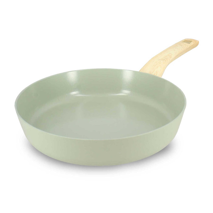Poêle en revêtement céramique 24cm céladon - tous feux COLORAMA