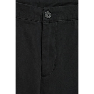 Pantalón chino Vanya negro con bordado Polo Club