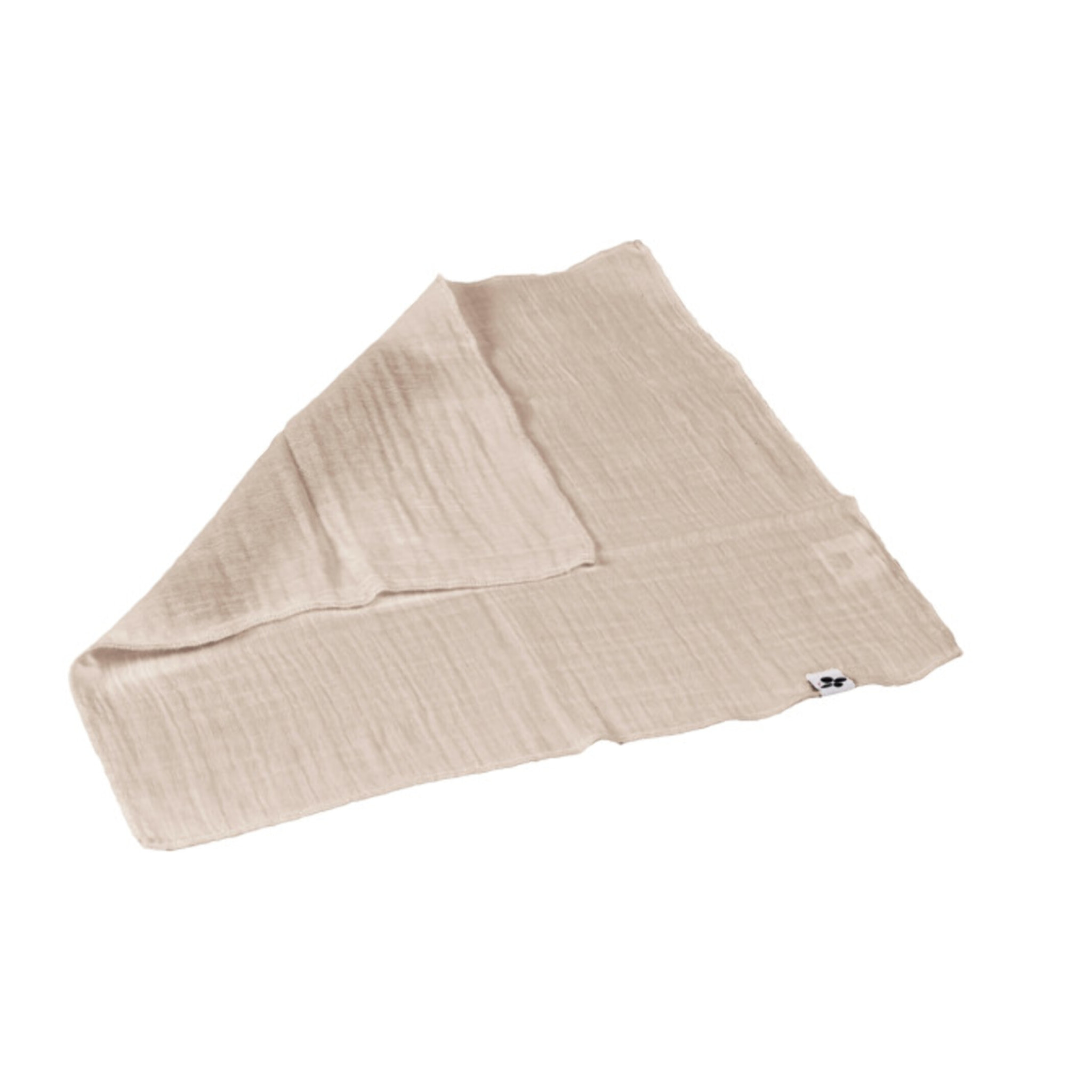 Lot de 3 serviettes 40x40 cm en gaze de coton - GAIA