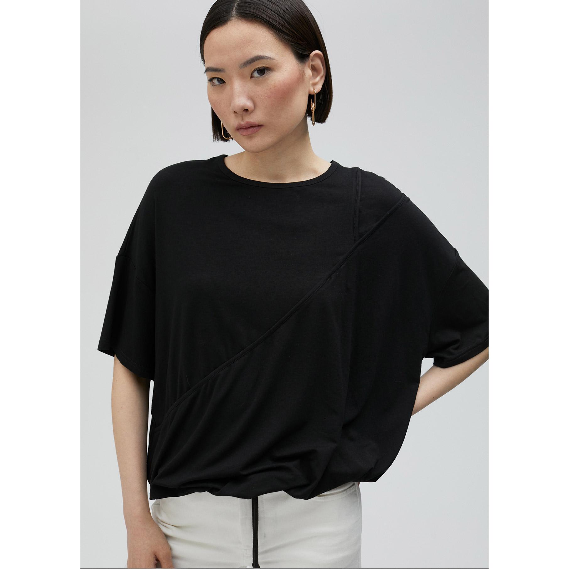 Maglietta borchie maniche corte