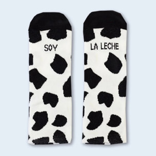 Mini Calcetines "Soy la leche" New talla 27-30