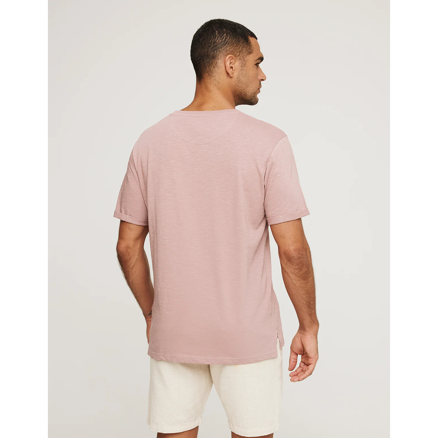 Camiseta Manga Corta Morado - Button