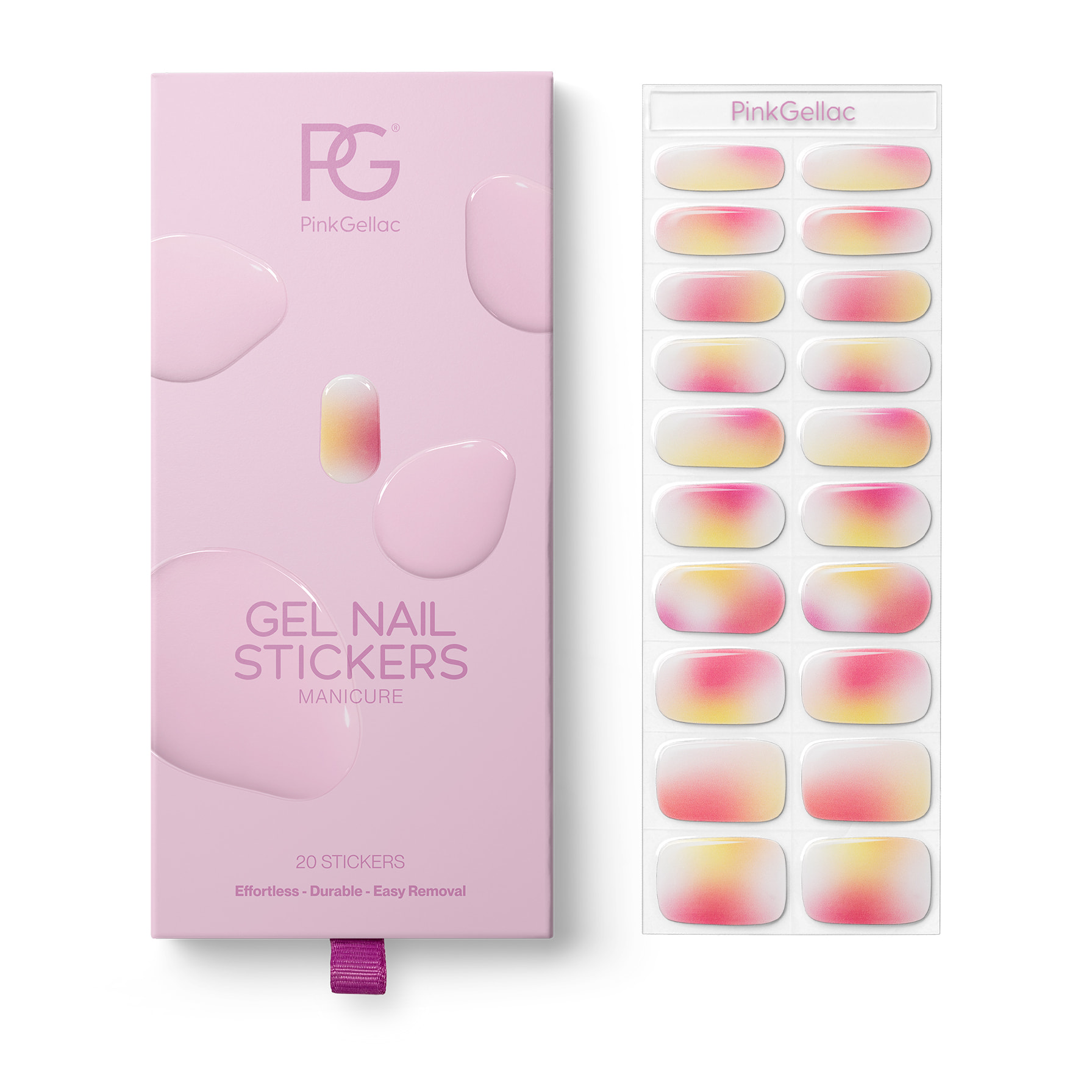 Stickers gel - 0047 Soft Sunset