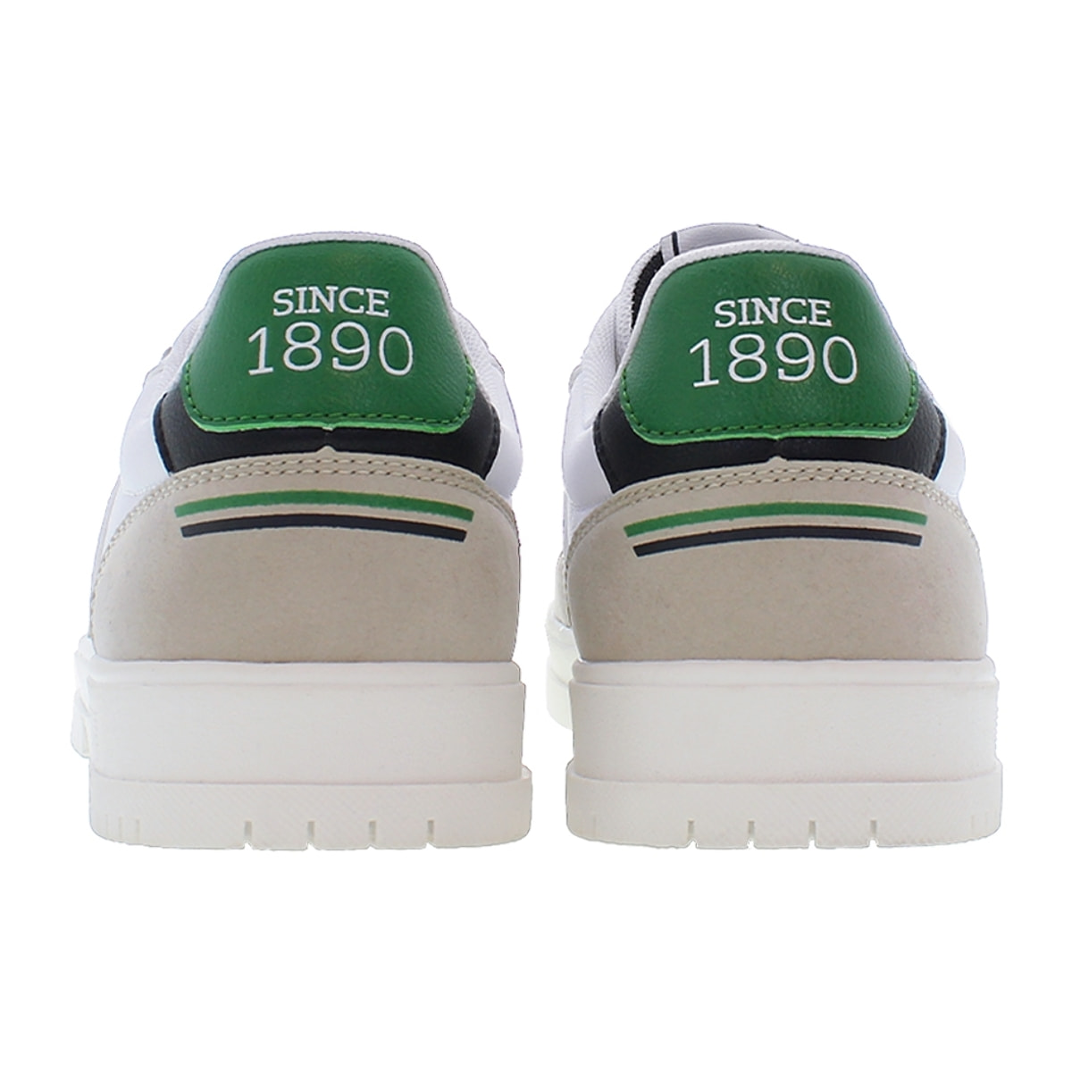 Sneakers U.S. Polo Assn. bianco-verde