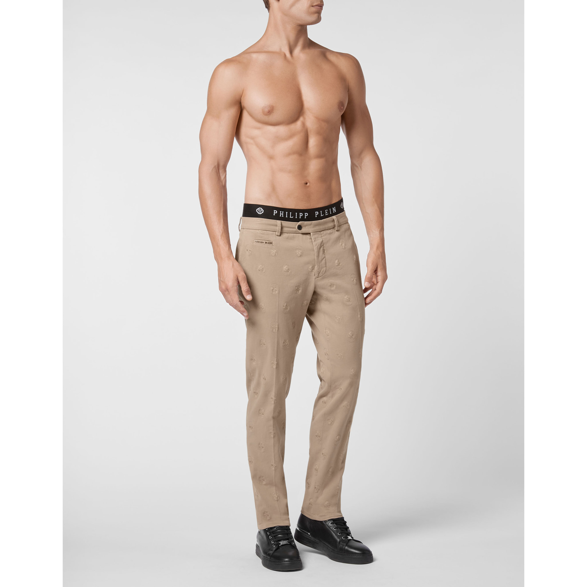 PHILIPP PLEIN Trousers SKULL