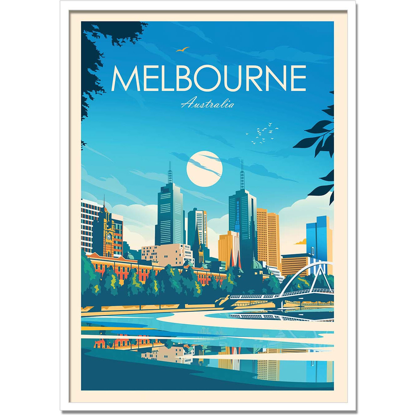 Affiche - Melbourne - Studio Inception