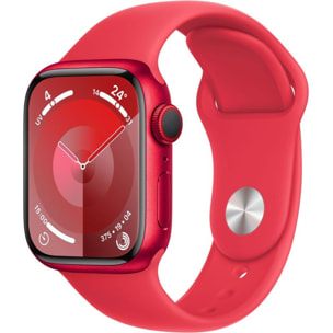 Montre connectée APPLE WATCH Serie 9 Cellular 41mm Aluminium/(PRODUCT)RED M/L