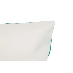 Cojin Velvet Verde Beige 45x13x45 Cm