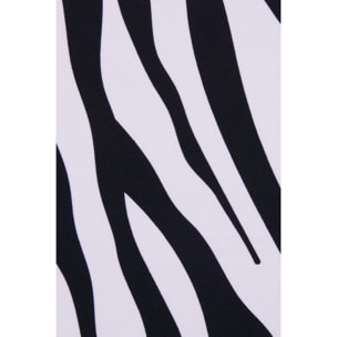 Costume intero snellente stampa animalier coppa C