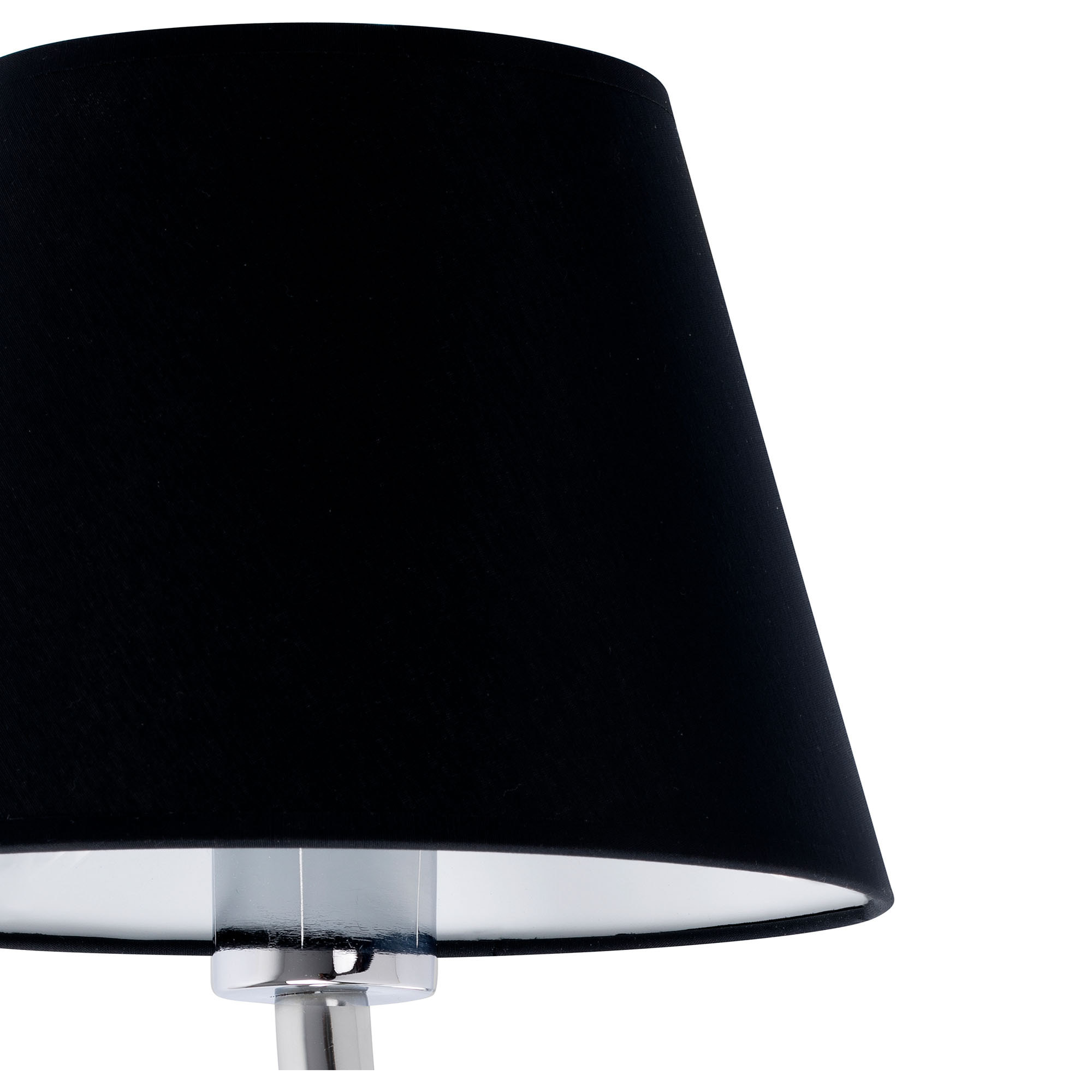 ETERNA Lampe de table chrome/noire